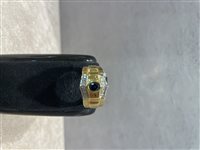 Anello Lenval Donna in Oro giallo Zaffiro blu 1472